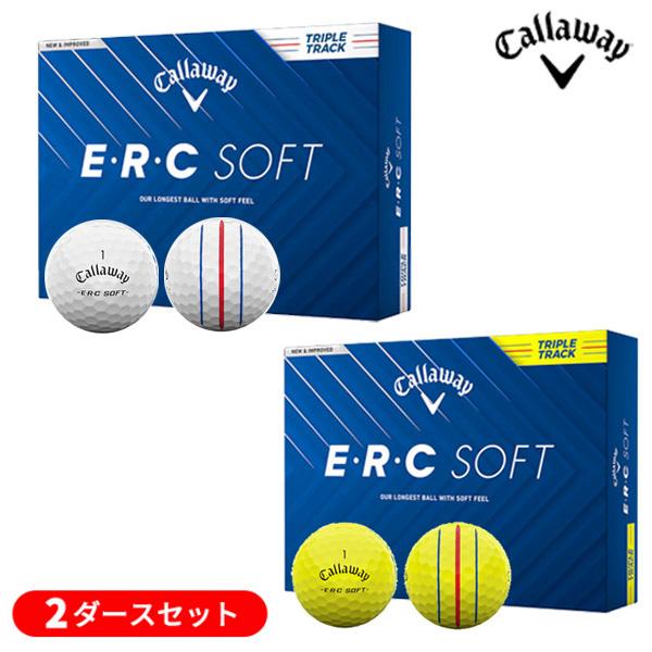 キャロウェイ ERC SOFT TRPL TRK 2ダース Callaway 【2ダースセット】キャロウェイ E・R・C SOFT(ERC