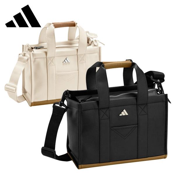 adidas（アディダス） ゴルフ 合成皮革 ラウンドトートバッグ JUT55