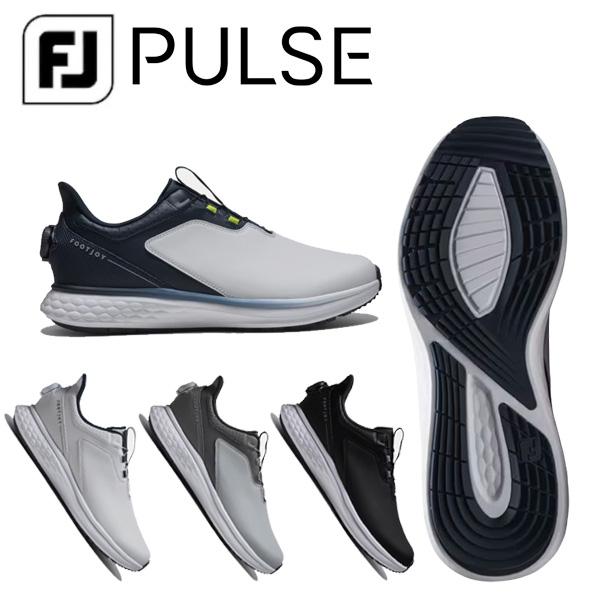 新品FJ PULSE 2026 27cm WIDE 即発送 FootJoy（フットジョイ） パルス(PULSE) メンズ ゴルフシューズ BOA