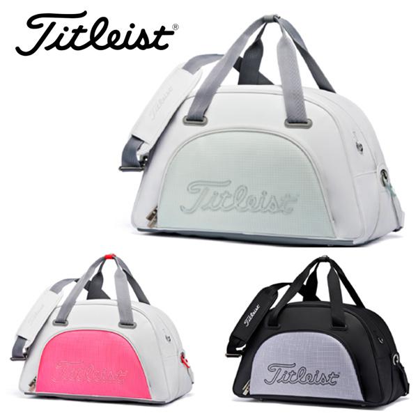 タイトリストボストンバッグ、ボール、バイザー