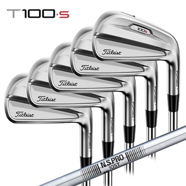 大量入荷 T100S アイアン 5本セット（#6-#9、P）NS.PRO.105T/S クラブ