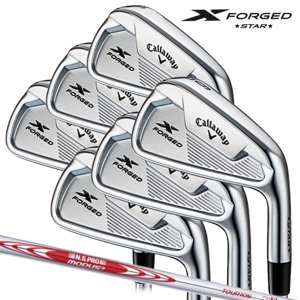 キャロウェイ Xフォージド・スター アイアンセット(#5〜Pwの6本) N.S.