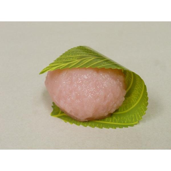 シリコン　供え菓子シリーズ　「桜餅」　食品サンプル