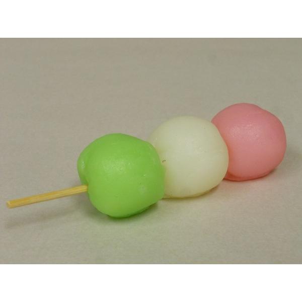 シリコン　供え菓子シリーズ　「三色団子」　食品サンプル