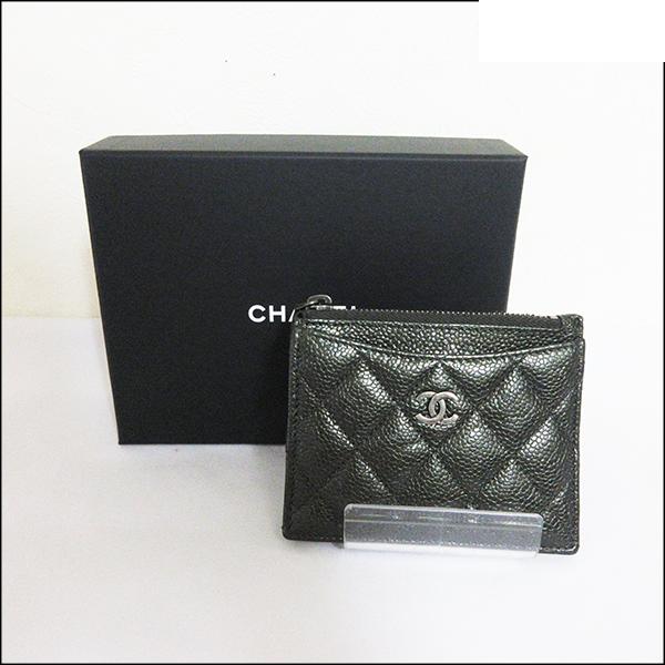 CHANEL *CHANEL シャネル フラグメント カード コイン ケース 