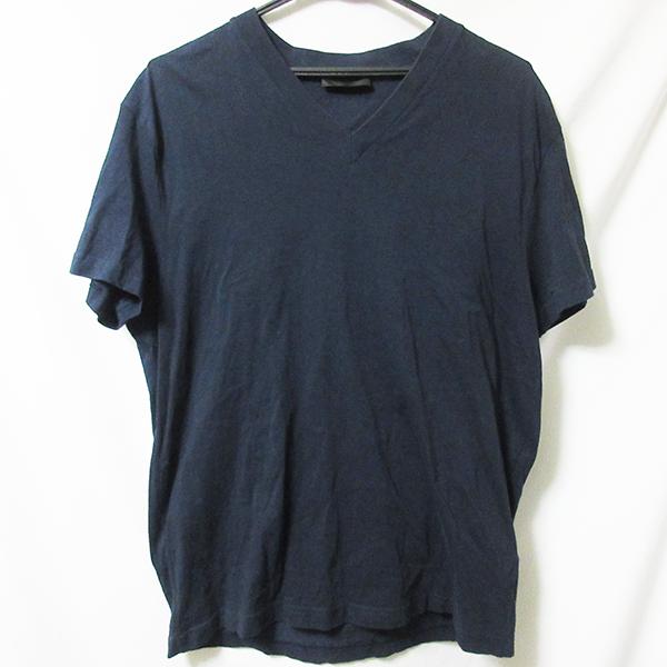 PRADA（プラダ） *PRADA Tシャツ カットソー トップス 半袖 コットン V