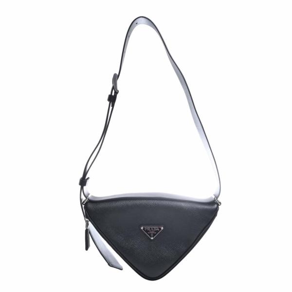 PRADA プラダ サフィアーノ トライアングルロゴ ショルダー