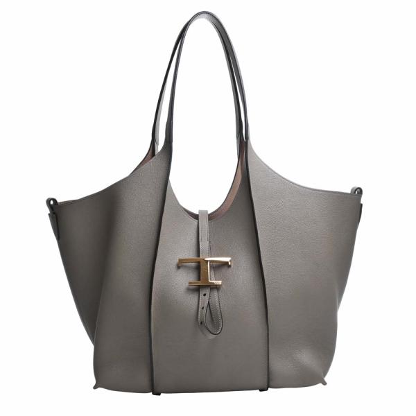 TOD'S トッズ レザー Tタイムレス ショッピングバッグ スモール TOD'S トッズ レザー Tタイムレス ショッピングバッグ スモール