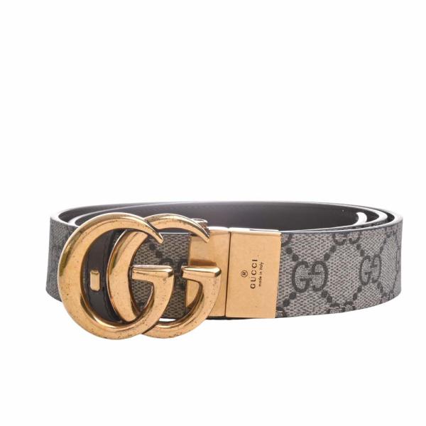 グッチ ベルト GGスプリーム GGマーモント　659417 リバーシブル GUCCI Gucci グッチ GGスプリーム GGマーモント リバーシブル