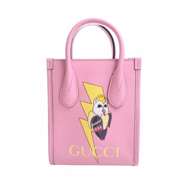 GUCCI ブタ ピンク バッグ GUCCI グッチ スウィング ハンドバッグ ショルダーバッグ 2WAY