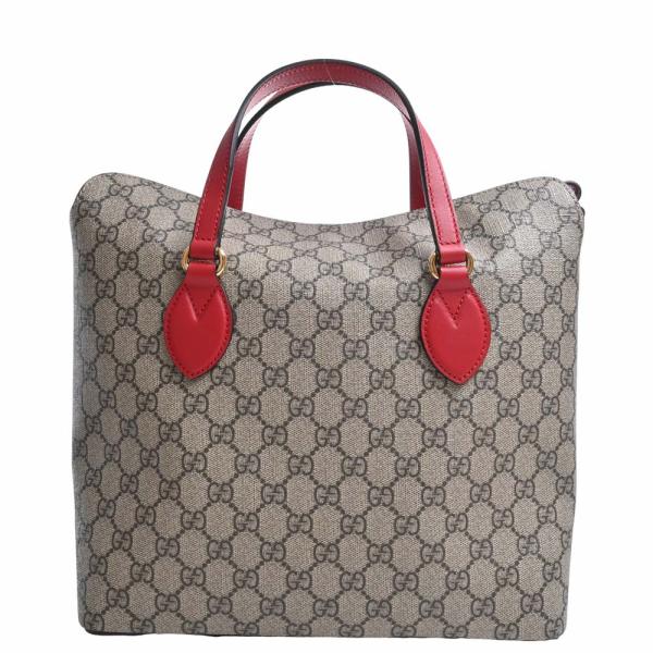 GUCCI/グッチ GGスプリーム 2WAYバッグ 429147 GUCCI 2WAYバッグ GGスプリーム レザー PVC ブラウン系 429147