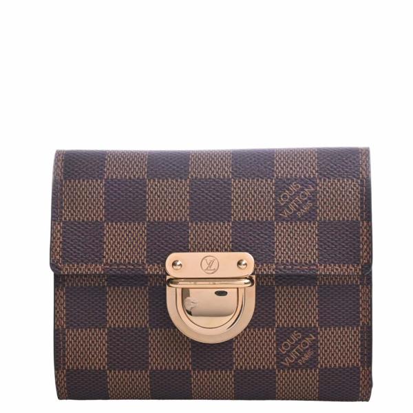 ルイヴィトン N60005 ダミエ ポルトフォイユ コアラ 三つ折り財布 LOUIS VUITTON ルイ・ヴィトン N60005 ダミエ ポルトフォイユ
