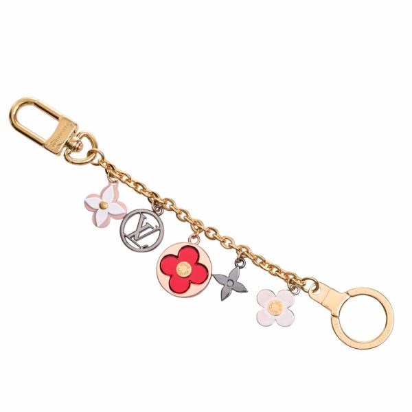 Louis Vuitton ビジューサックシェンヌフラワーフィネス 美品 LOUIS VUITTON ルイヴィトン キーリング ビジューサック