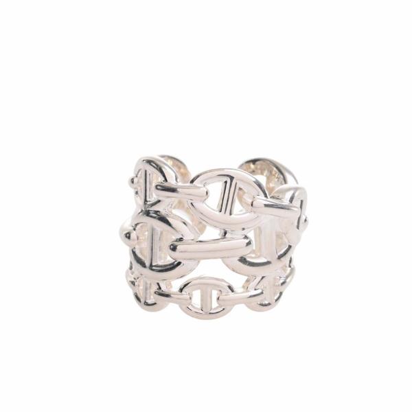 HERMES（エルメス） SV925 シェーヌダンクル リング #51 シルバー 11号