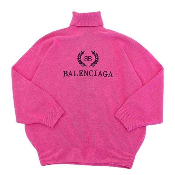 03楽市 本物 Balenciaga バレンシアガ タートルネック ニット ピンク S G ブランド楽市 通販 Yahoo ショッピング