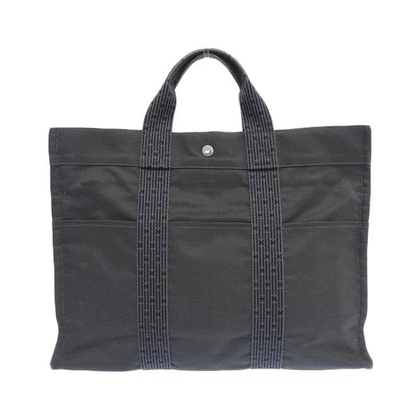 エルメス HERMES トートＭＭ トートバッグ エールラインナイロン