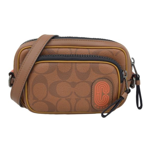 COACH コーチ レザー シグネチャー ミニ エッジ ショルダーバッグ