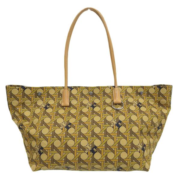 TORY BURCH トリーバーチ キャンバス バスケットウィーブ トートバッグ 
