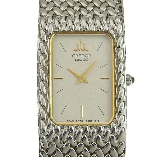 03楽市 Seiko セイコー クレドール レディース クォーツ 腕時計 2f70 5341 G ブランド楽市 通販 Yahoo ショッピング