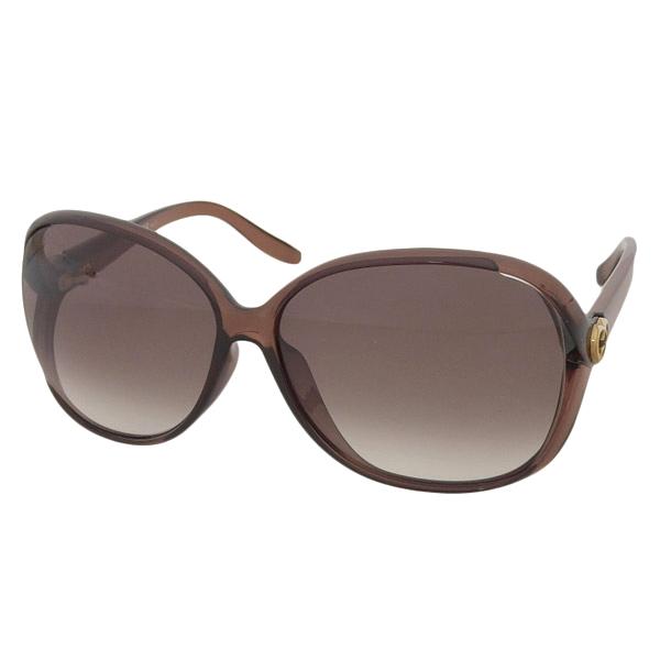GUCCI グッチ インターロッキングハート サングラス ブラウン GG3525