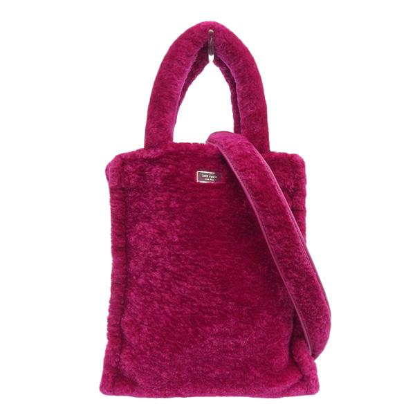 kate spade NEW YORK ケイトスペード ボア 2WAY トートバッグ