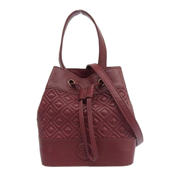 TORY BURCH トリーバーチ レザー 巾着型 2WAY チェーン ショルダー 
