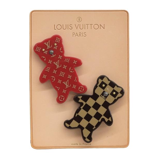 LOUIS VUITTON ルイヴィトン モノグラム ダミエ ブロッシュ