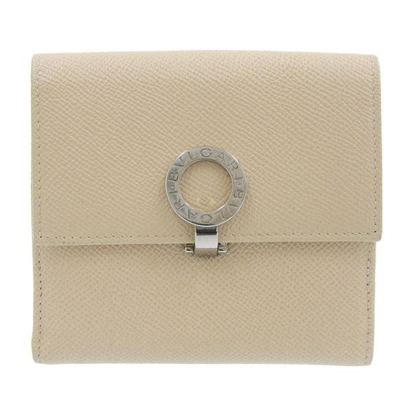 BVLGARI（ブルガリ） ブルガリブルガリ レザー 二つ折り コンパクト