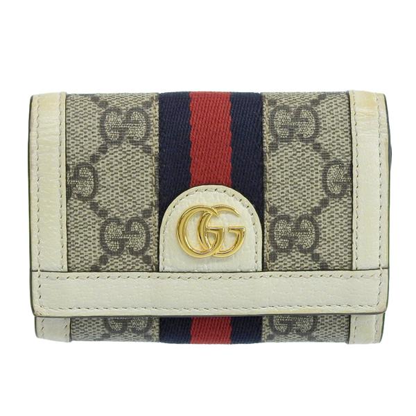 GUCCI グッチ　三つ折り財布　644334 GGスプリーム オフィディア GUCCI Gucci グッチ オフィディア GGスプリーム 三つ折り