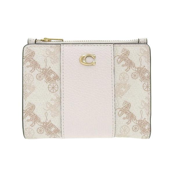 COACH コーチ レザー ウィズ ホース アンド キャリッジ バイフォールド