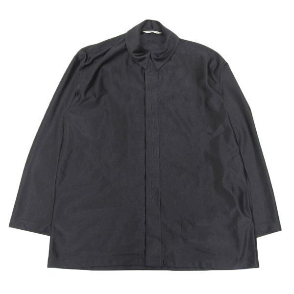 BALENCIAGA Balenciaga バレンシアガ ポリエステル ロゴ 長袖シャツ  