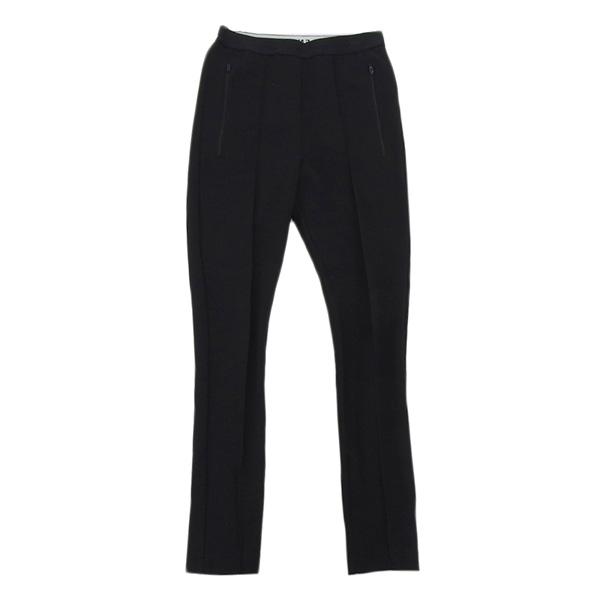 バレンシアガ　レギンス パンツ ブラック系 38 ウエストロゴ 中古・古着通販】BALENCIAGA (バレンシアガ) ウエストロゴ
