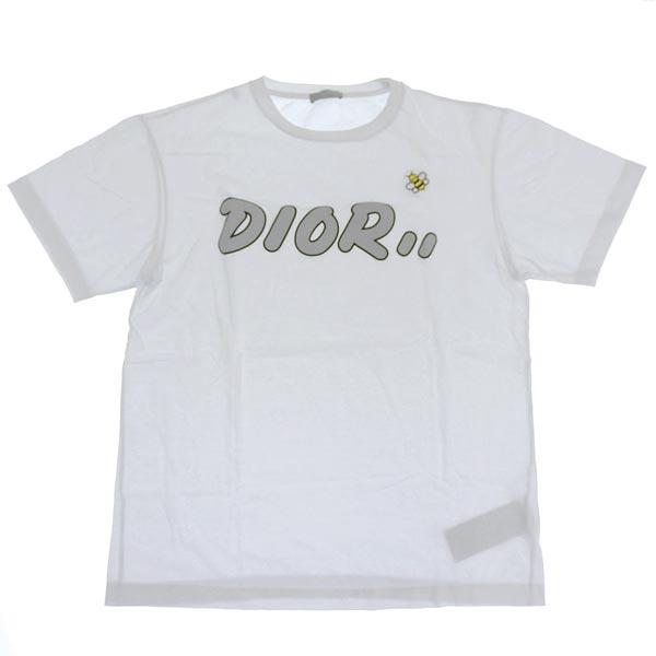 Dior ホワイト Tシャツ 半袖 CD Icon T-Shirt, Regular Fit White Cotton Jersey | DIOR