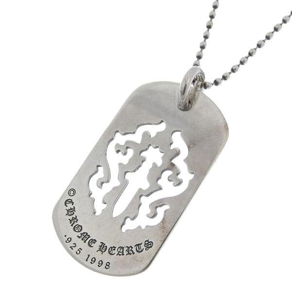 CHROME HEARTS（クロムハーツ） SV925 ドッグタグ ダガー ネックレス