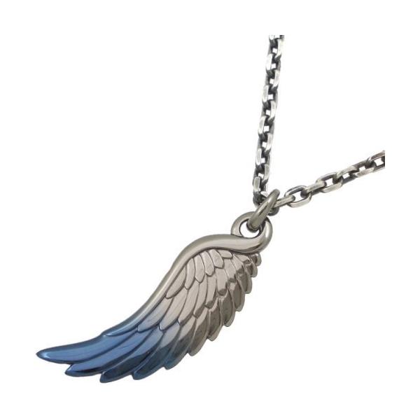 AQUA SILVER（アクアシルバー） ブルーフェザーシルバーペンダント 