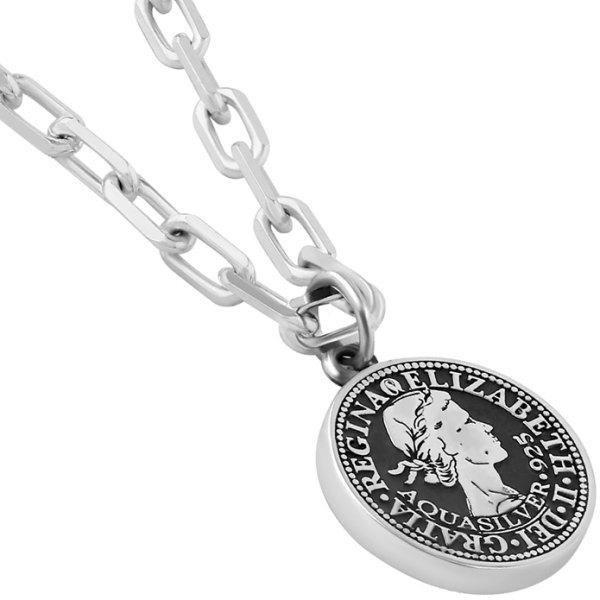 AQUA SILVER SILVER(アクアシルバー) 6ペンスコイン シルバー
