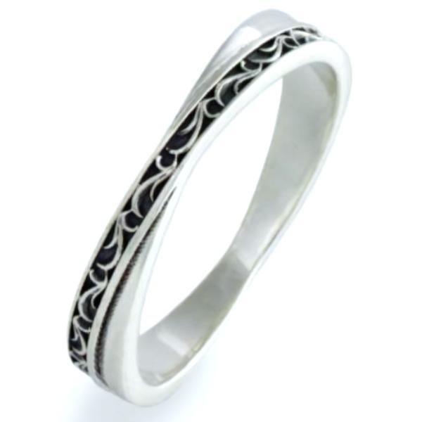 AQUA SILVER(アクアシルバー) 指輪　カレッジリング AQUA SILVER アクアシルバーAQUA 6ペンス シルバーリング メンズ