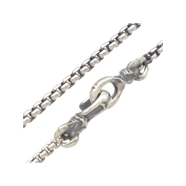 LONE ONES ベーシックネイチャーフック シルバーボックスチェーン　XS LONE ONES（ロンワンズ） 16-20in エクストラスモールベーシック