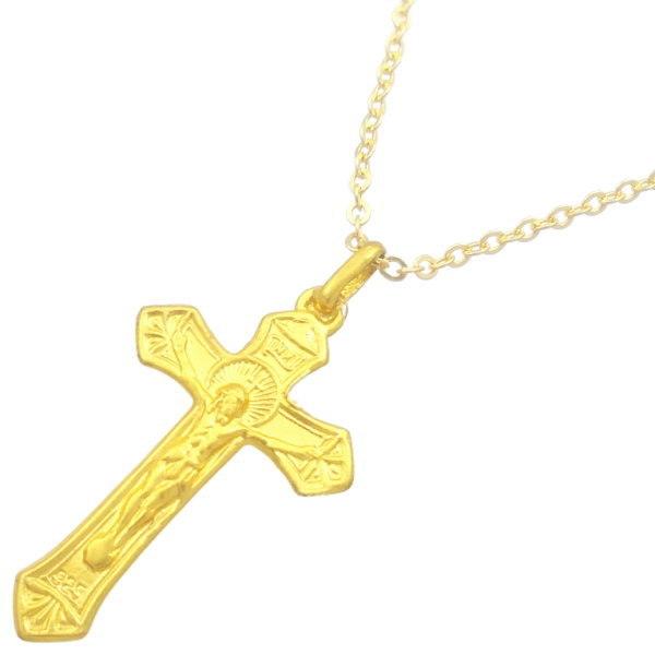 ネックレス ペンダント ゴールド クロス キリストの人気商品・通販 