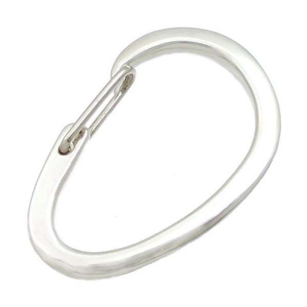 フィッシュフック カラビナ シルバー 925キーホルダー