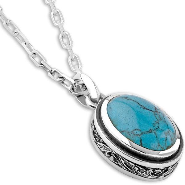 AQUA SILVER SILVER(アクアシルバー) ターコイズ シルバーペンダント