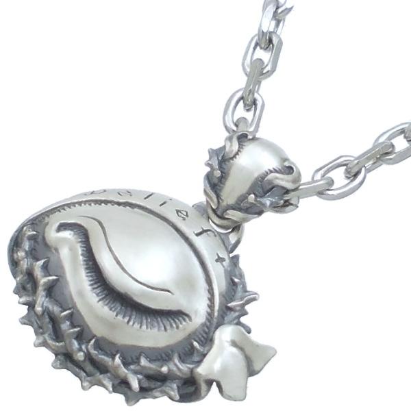 ミディアム ブラインドビリーフ シルバーペンダントトップ Mad