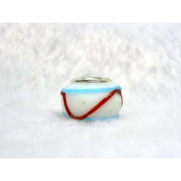 ■粒売■チャームビーズ■約10×14ｍｍ　波　06-1193