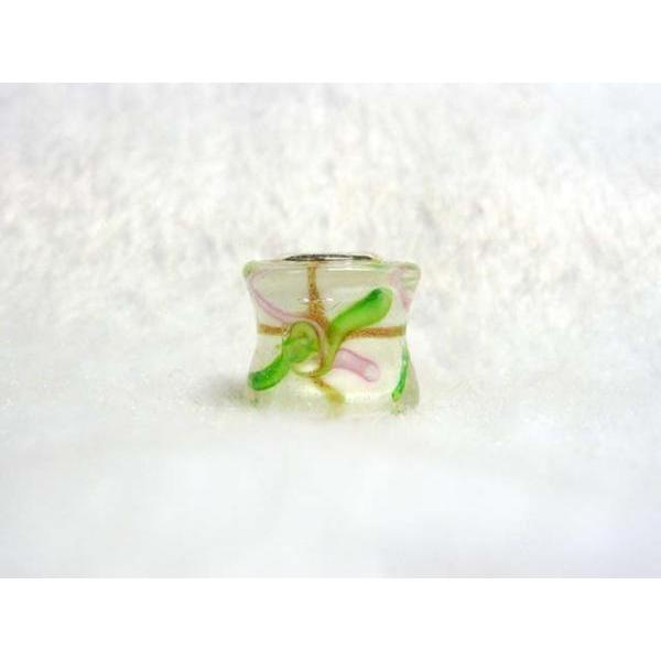 ■粒売■チャームビーズ■約13×14ｍｍ　駒　白　06-1196