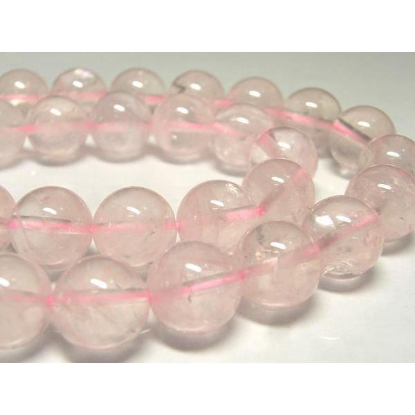 ローズクォーツ ラウンド 連販売 約10mm 3000072