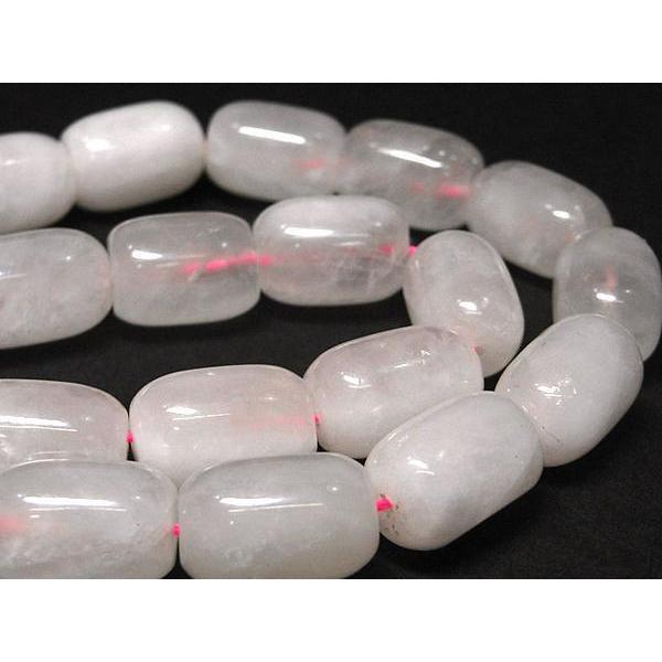 ローズクォーツ ２個セット ローズクォーツ 俵型 連販売 約16×11mm 3000935☆ : Bクラフト - 通販