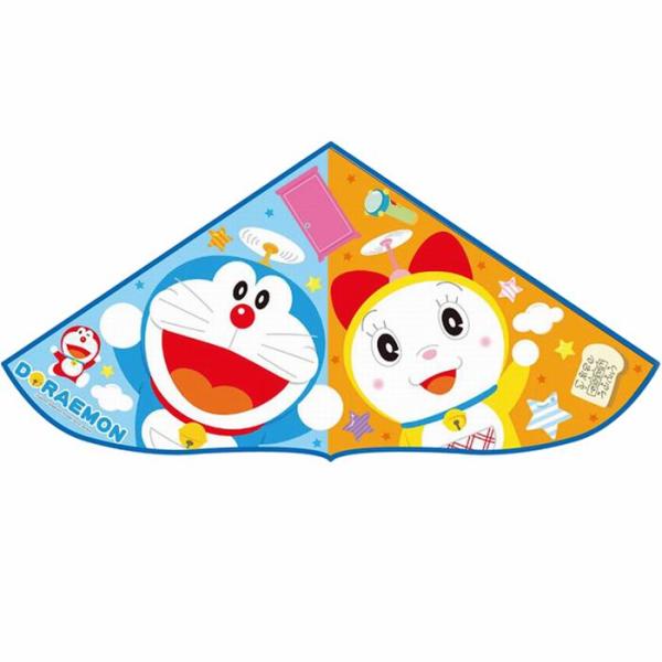 [ 商品名 ]キャラクターカイト ドラえもん[ 特徴 ]ドラえもんのキャラクターカイトです。ビッグサイズ 約116cm×64cm凧糸付き 約35m エッジ・ガード装着グラスファイバークロスロッド使用日本製対象年齢： 3才以上[ メーカー ]...