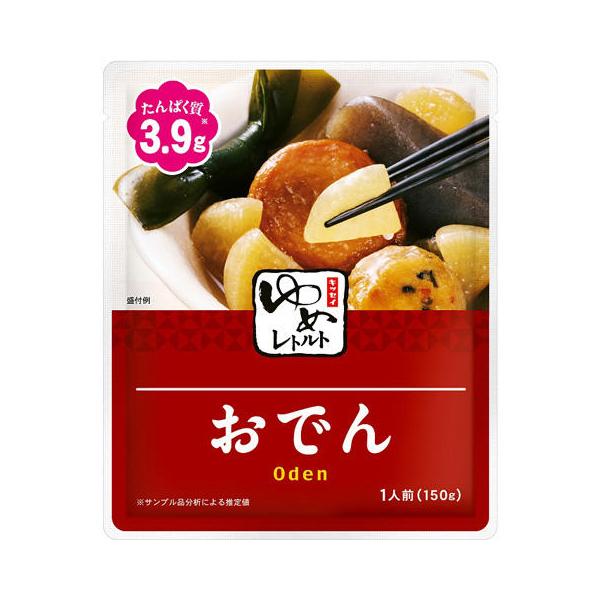 食事のおいしさ、楽しさへのこだわり。食事のおいしさや楽しさをそのままに、たんぱく質の調整し、塩分・リンを控えたレトルト食品です。大根、こんにゃく、さつま揚げ、がんもどき、昆布をかつおだしで煮込んだおでん。■温め方■・湯煎の場合袋の封を切らず...