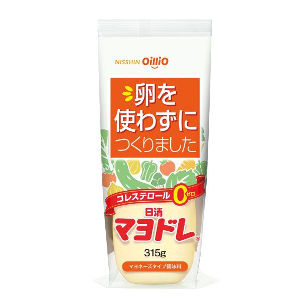 【コレステロールゼロ・カロリーひかえめ（全卵型と比較して20％カット）・植物性素材使用で安心】おいしさと健康のバランスがとれたマヨネーズタイプの調味料。卵のかわりに、厳選された植物性素材を使っていますので、食事の卵やコレステロールが気になる...