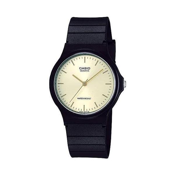 メーカー：カシオJAN：4549526295614型番：MQ-24-9ELJH■商品説明■●軽く腕にフィットする3針タイプの薄型スタンダードモデルです。●洗練されたフォルムがさりげないお洒落を演出します。●生活防水、シンプルデザイン■仕様■...
